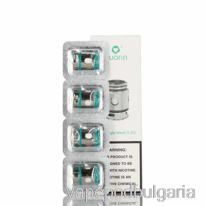 Vape 10000 Дръпки Suorin Tri Replacement Coils 0.4ohm Tri Single Mesh Coils